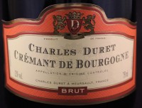 Charles Duret Cremant Label